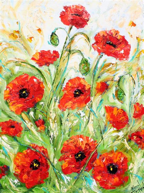 Karen Tarlton: Dancing Red Poppies