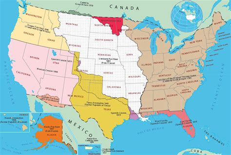 Historical Map of United States