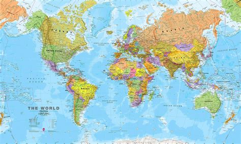 Zoomable World Map With Countries — Descargarcmaptools.com