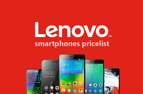 Lenovo Philippines Smartphones Pricelist