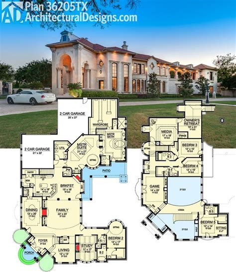 Luxury Dream Homes Floor Plans - floorplans.click