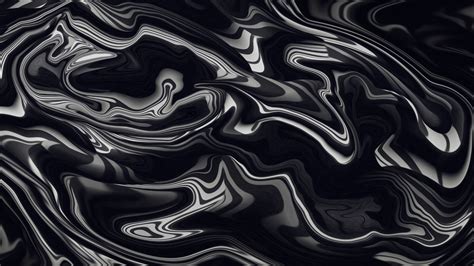 1280x720 Resolution Black Color Liquid 4K 720P Wallpaper - Wallpapers Den