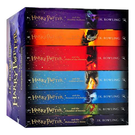 Harry Potter Box Set: the Complete Collection - J K Rowling – Book Lover Gifts