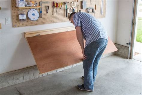 How To Build A Wall-Mounted Folding Workbench | Your Projects@OBN