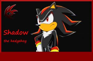 Shadow The Hedgehog Quotes. QuotesGram