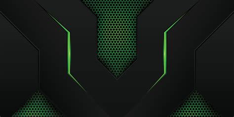 modern green gaming background with hexagon pattern 2426807 Vector Art at Vecteezy