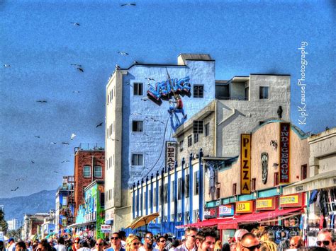 Venice Beach Boardwalk Photograph by Kip Krause - Fine Art America