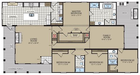 The St. Andrews - Titan Factory Direct | Champion Homes | Mobile home floor plans, Modular home ...