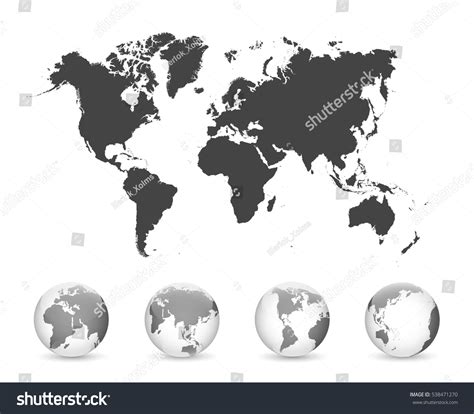 Political World Map Vector Illustration Stock Vector (Royalty Free) 538471270 | Shutterstock