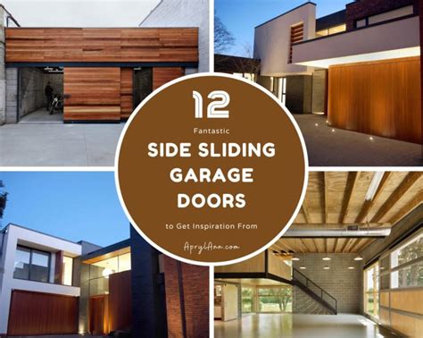 12 Fantastic Side Sliding Garage Doors to Get Inspiration From – AprylAnn