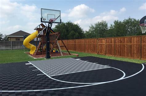 Backyard Basketball Court Flooring | Outdoor Sport Tiles