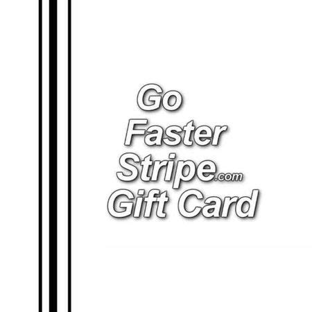 Go Faster Stripe