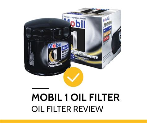 Mobil 1 Oil Filter Review