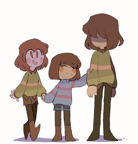 Chara, Frisk and Kris | Undertale comic, Anime undertale, Undertale comic funny