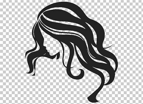 Hair Silhouette PNG, Clipart, Beauty Parlour, Black And White, Black Hair, Drawing, Fictional ...