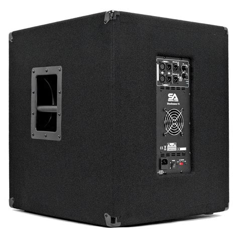 Powered 15 Inch Subwoofer Bass Cabinet 1000 Watts Class D Amplifier | Seismic Audio