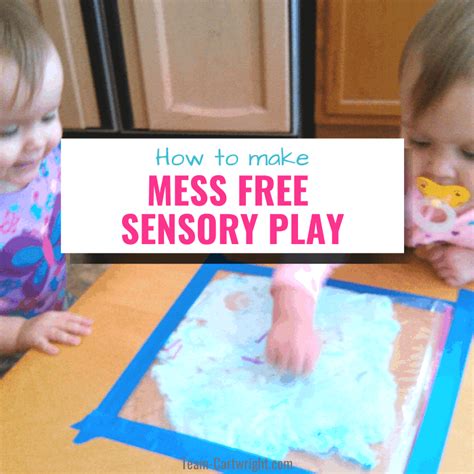 Mess-Free Sensory Play: Easy Ideas and Tips - Team Cartwright