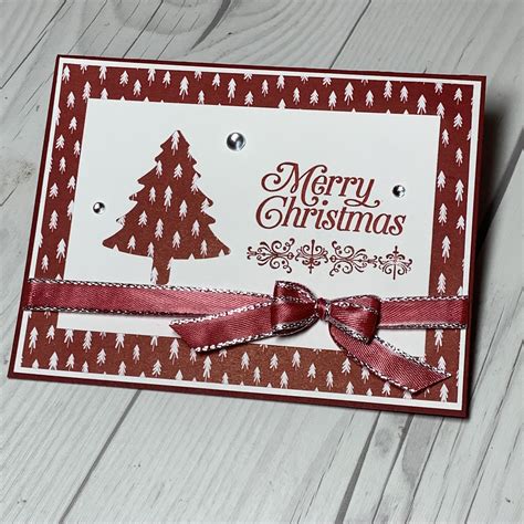 Stampin' Up! Christmas Card fun using Perfectly Plaid Stamp Set -- again | Stamped Sophisticates