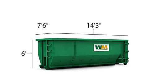 Waste Management Dumpster Sizes