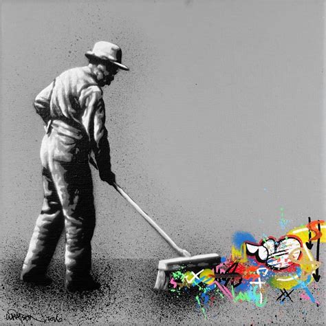 Stencil Art That Blends Graffiti and Decay by Martin Whatson | Colossal