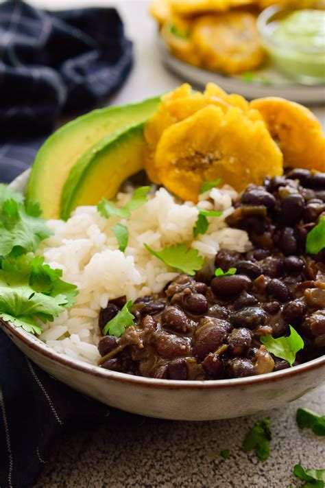 Cuban Black Beans and Rice - Cilantro and Citronella