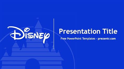 Free Disney PowerPoint Templates