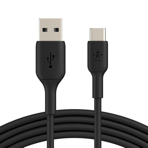 USB-C to USB-A Cable (2m / 6.6ft, Black) | Belkin