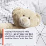 107 Adorable Teddy bear quotes For your love | with Images