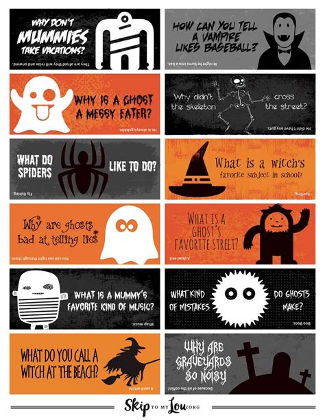 150+ BEST Halloween Jokes for Kids {UPDATED} | Skip To My Lou