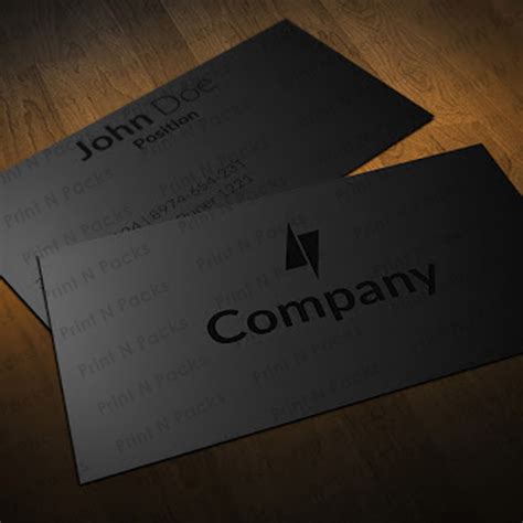 Matte Business Cards | Custom Matte Finish Business Card | PrintnPacks