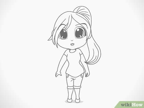 How To Draw A Cartoon Character Girl