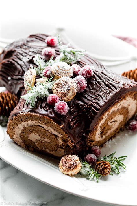 Chocolate Hazelnut Yule Log | The Cake Boutique