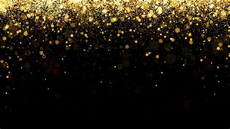 Gold And Black Glitter Wallpaper