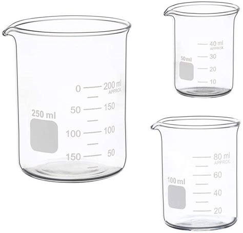 Graduated Beaker Set (6 pcs) - Cannasol Technologies