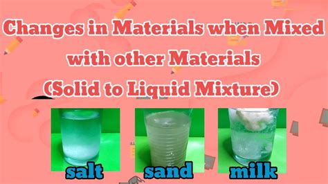 Liquid Mixtures Examples Clipart