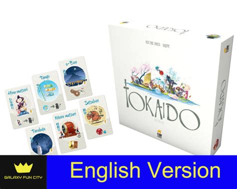 【English】Tokaido Japan Board Game - English Version/ Family Game/ Fun Game/ Party Game/ Card ...