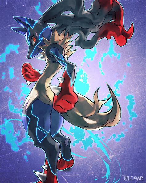 Mega Lucario Fan Art