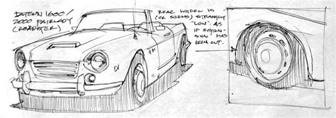 This is How a Sketch-Happy Industrial Designer Shops for a Vintage Car - Core77