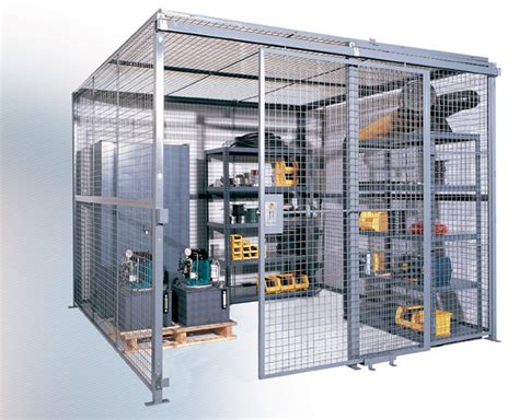 Wire Mesh Partitions & Cages | Security Cages | Smith Material Handling