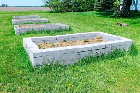 Cinder Block Raised Garden Bed - WholeMade Homestead