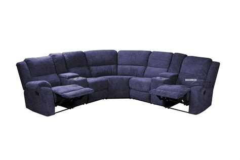 ALTO Sectional Modular Reclining Sofa (Cup Holders and Storage)