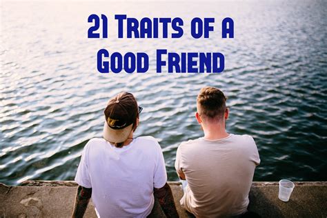 21 Traits of a Good Friend — FBC Dunkirk