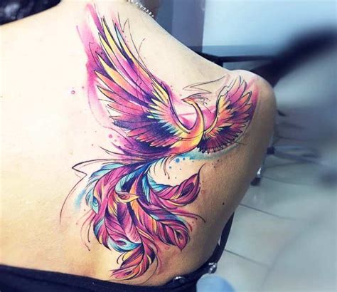 Phoenix bird tattoo by Adrian Bascur | Post 22005