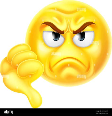 Thumbs up and down emoji Stock Vector Images - Alamy