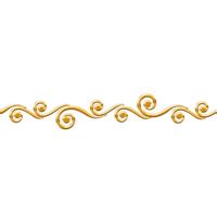 Decorative Line Gold Png Clipart Transparent HQ PNG Download | FreePNGImg