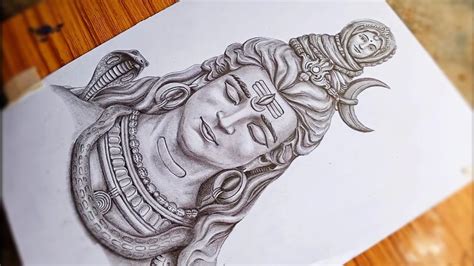 How To Draw Lord Shiva Drawing Step By Step For Kids Mahadeva Drawing Step By Step Shiva - ZOHAL