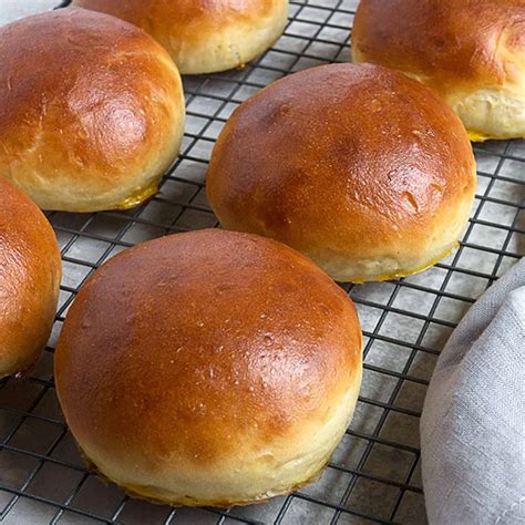 Simply Perfect Homemade Hamburger Buns - Seasons and Suppers