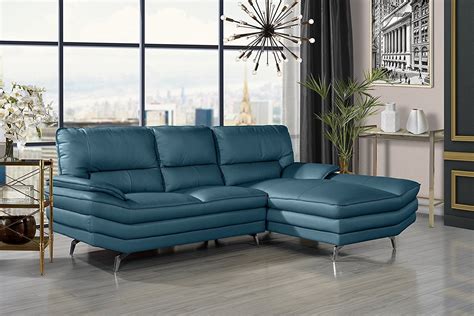 Teal Leather Sectional Sofa : There's nothing like the comfort of sofas and couches to make room ...