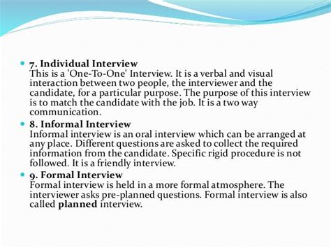 communication skills - interview