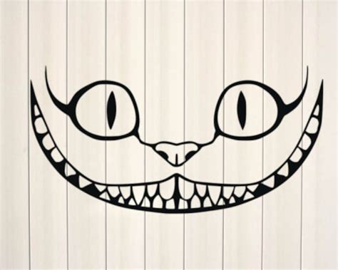 Cheshire Cat Face Svg, Alice in Wonderland Svg, Vacation Svg, Cheshire Shirts, Cheshire Svg, Cut ...